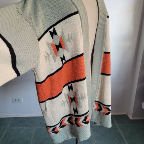 Wrangler Retro Western Aztec Women’s Cardigan Sweater (Size: XL) - Picture 14 of 16